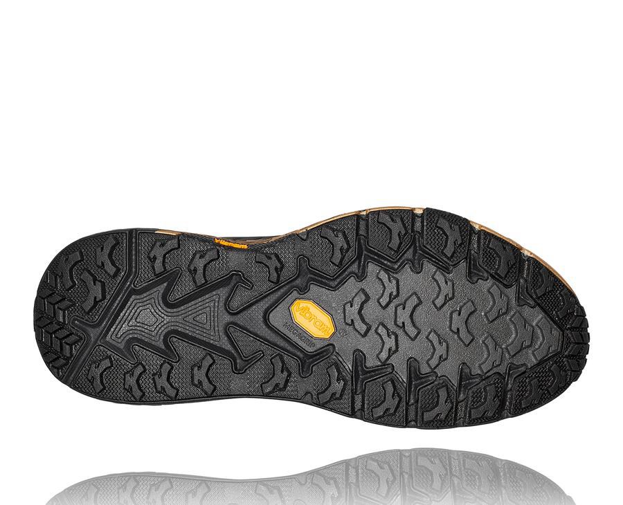 Hoka One One Trainers Mens Black/Gold - Speedgoat 4 CNY - 57321ASIU